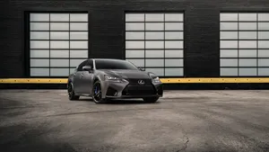 Stunning Lexus Gs Sedan On A City Street Wallpaper