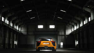 Stunning Lexus Lfa Sports Car In Action Wallpaper