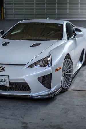 Stunning Lexus Lfa Sports Car In Action Wallpaper