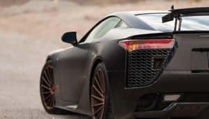 Stunning Lexus Lfa Supercar In Action Wallpaper