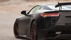 Stunning Lexus Lfa Supercar In Action Wallpaper