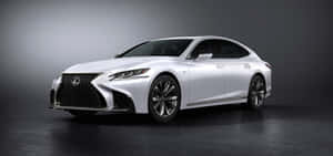 Stunning Lexus Ls 500 In A Luxurious Setting Wallpaper