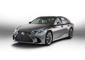 Stunning Lexus Ls 500 - Luxury In Motion Wallpaper