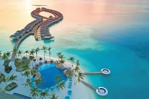 Stunning Maldivian Island Escape Wallpaper