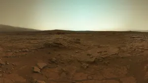 Stunning Martian Landscape In High Resolution Wallpaper