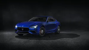 Stunning Maserati Ghibli In Action Wallpaper