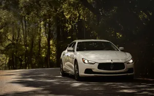Stunning Maserati Ghibli In High-resolution Image Wallpaper