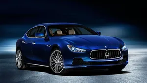 Stunning Maserati Ghibli In Motion Wallpaper