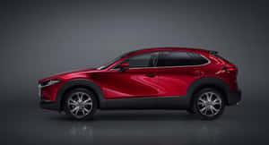 Stunning Mazda Cx-30 On Scenic Road Wallpaper