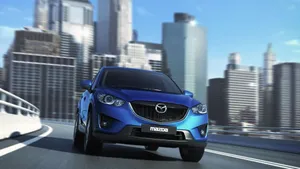 Stunning Mazda Cx-5 In Motion Wallpaper