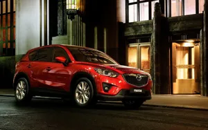 Stunning Mazda Cx-5 In Motion Wallpaper