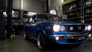 Stunning Mazda Rx-3 In Action Wallpaper