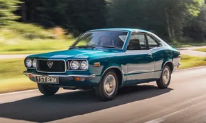 Stunning Mazda Rx-3 In Motion Wallpaper