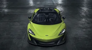 Stunning Mclaren 600lt In Action Wallpaper
