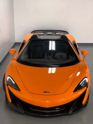 Stunning Mclaren 600lt Spider In Action Wallpaper