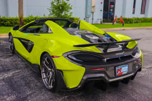 Stunning Mclaren 600lt Spider Unleashed Wallpaper