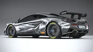 Stunning Mclaren 620r In Action Wallpaper