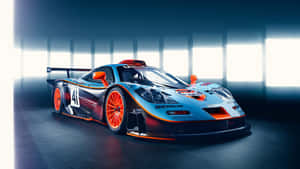 Stunning Mclaren F1 On The Racetrack Wallpaper