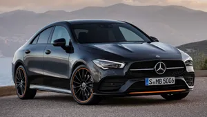 Stunning Mercedes-benz Cla-class In Action Wallpaper