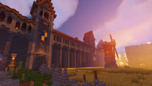 Stunning Minecraft Server World Wallpaper