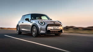 Stunning Mini Cooper S In Action Wallpaper