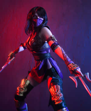 Stunning Mortal Kombat Cosplayers Unleash Their Skills Wallpaper