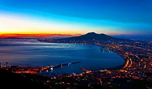 Stunning Mount Vesuvio Scenery Italy Wallpaper