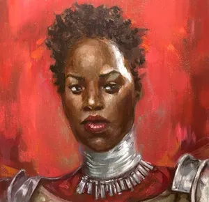 Stunning Nakia From Marvel's Black Panther Wallpaper