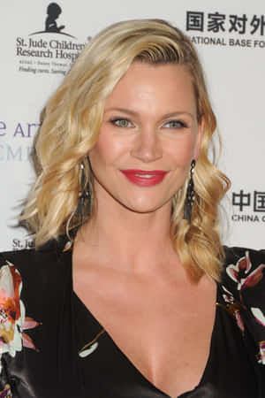 Stunning Natasha Henstridge Portrait Wallpaper