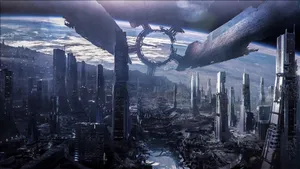 Stunning Night Sky Display Wallpaper