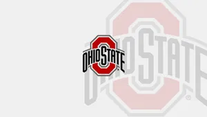 Stunning Ohio State Logo Displayed Against A Cool Background Wallpaper