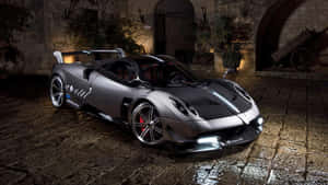 Stunning Pagani Huayra Roadster Bc In Motion Wallpaper