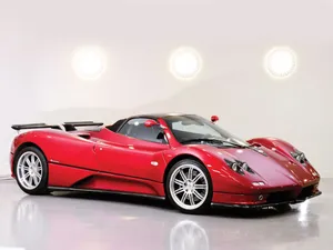 Stunning Pagani Zonda C12 Roadster In Action Wallpaper