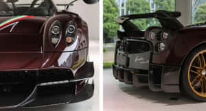 Stunning Pagani Zonda C12 Roadster In Action Wallpaper