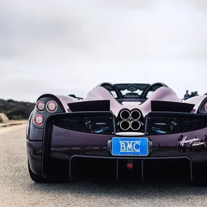 Stunning Pagani Zonda C12 Roadster In Motion Wallpaper