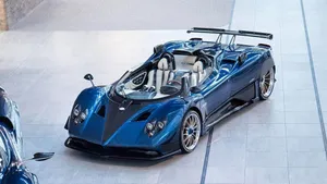 Stunning Pagani Zonda Hp Barchetta In Action Wallpaper