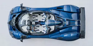 Stunning Pagani Zonda Hp Barchetta In Action Wallpaper