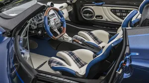 Stunning Pagani Zonda Hp Barchetta On The Open Road Wallpaper