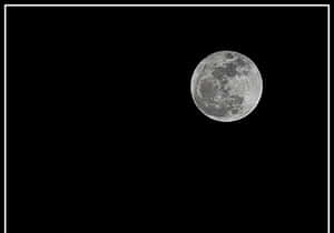 Stunning Perigee Moon Illuminating The Night Sky Wallpaper