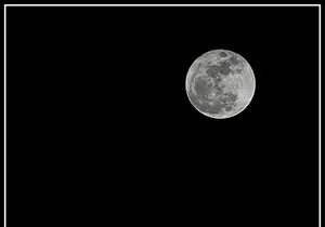 Stunning Perigee Moon Illuminating The Night Sky Wallpaper