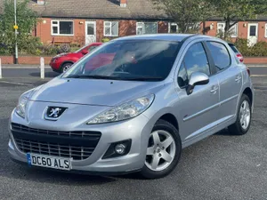 Stunning Peugeot 207 In Motion Wallpaper