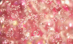 Stunning Pink Crystal Quartz Formation Wallpaper