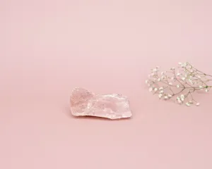 Stunning Pink Crystal Quartz Formation Wallpaper