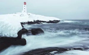 Stunning Polar Vortex Captured In Action Wallpaper