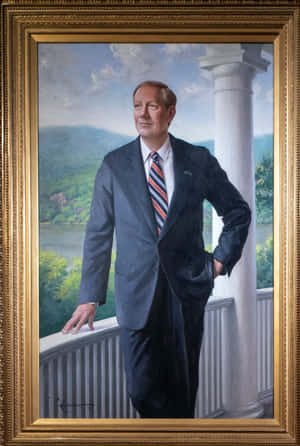 Stunning Portrait Of George Pataki Wallpaper