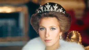 Stunning Portrait Of Princess Anne For Vogue Magazine Wallpaper