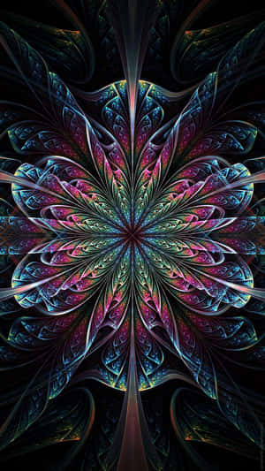 Stunning Psychedelic Pattern Wallpaper