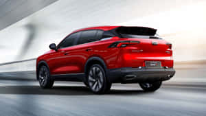 Stunning Qoros Automobile In Motion Wallpaper