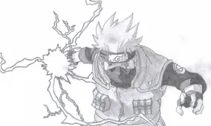 Stunning Raikiri Lightning Technique Wallpaper Wallpaper