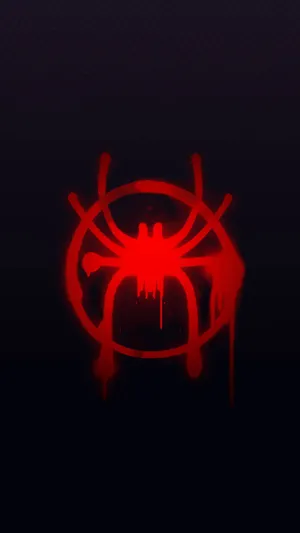 Stunning Red Spider Close-up Wallpaper